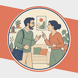 Las preocupaciones, discusiones o situaciones en casa siguen contigo cuando llegas al trabajo. Aunque intentas concentrarte, sientes que una parte de ti sigue resolviendo lo que dejaste atrás: PROBLEMAS EN CASA